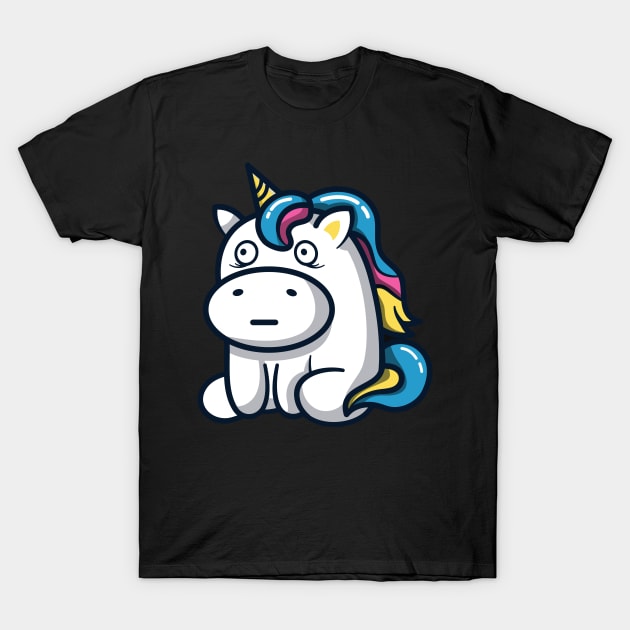 The Search for Meaning: An Existential Unicorn in a Quest for Understanding T-Shirt by Holymayo Tee